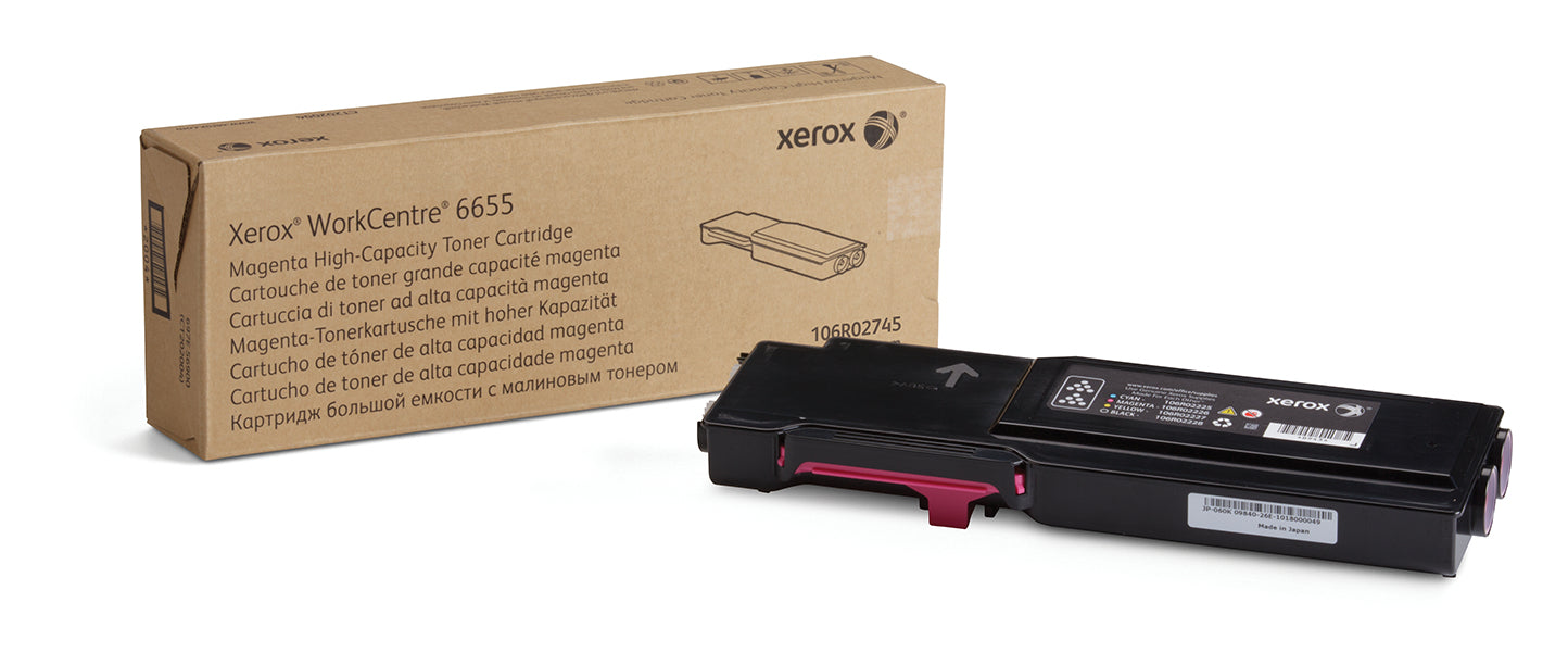 XEROX 106R02753 TONER MAGENTA ALTO - XEROX 106R02753 TONER MAGENTA ALTO -